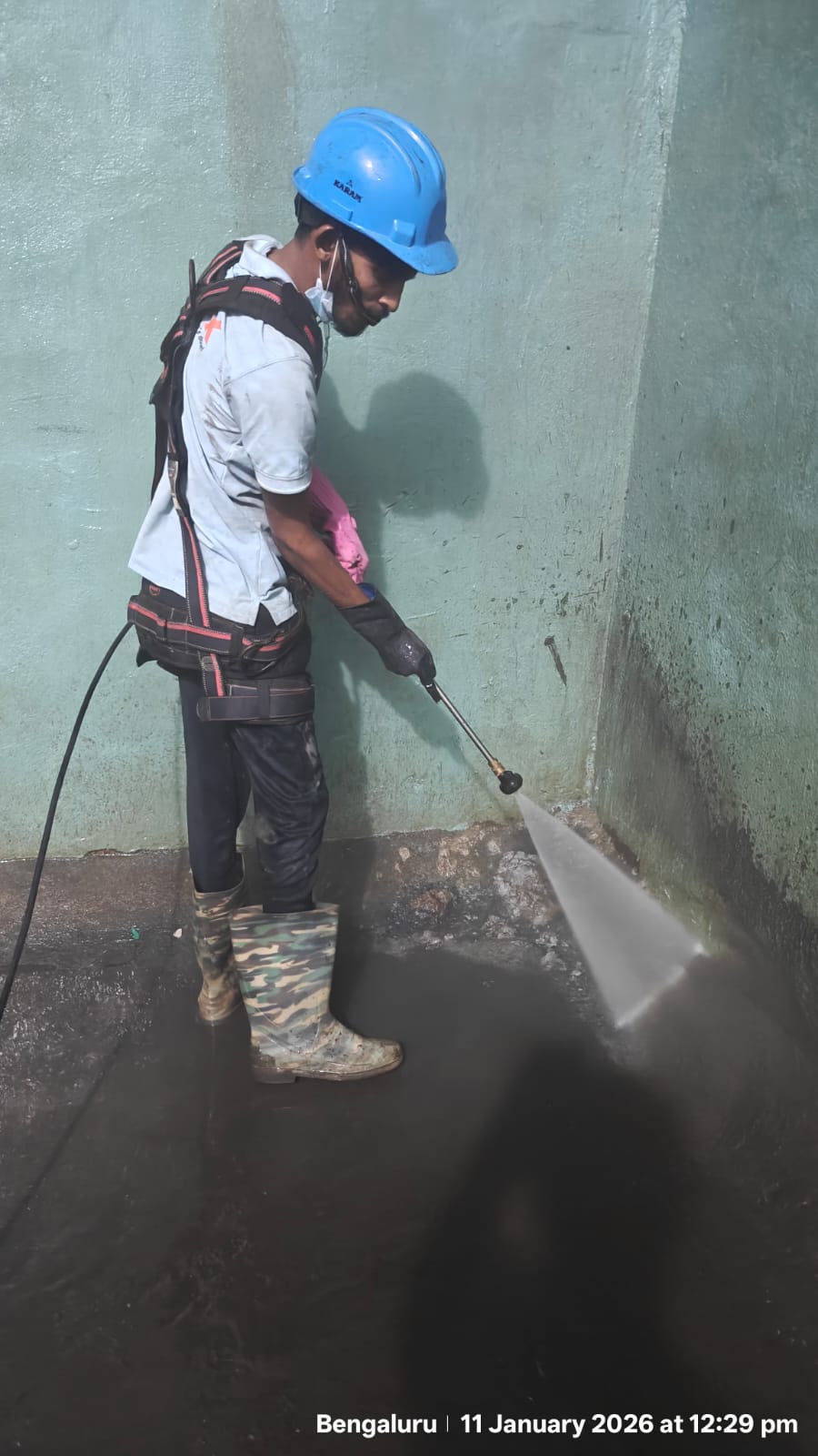 Cleaning in Progress
